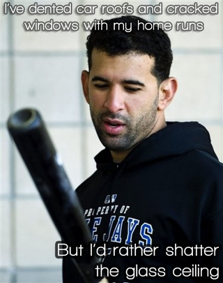 Illustration for article titled Feminist. Jose. Bautista. Or, Sometimes I Fucking Love Tumblr